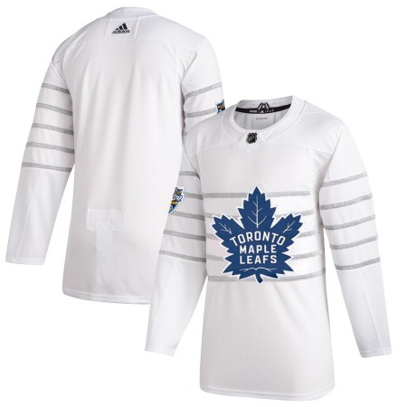 Toronto Maple Leafs Blank Wit Adidas 2020 NHL All-Star Authentic Shirt - Mannen